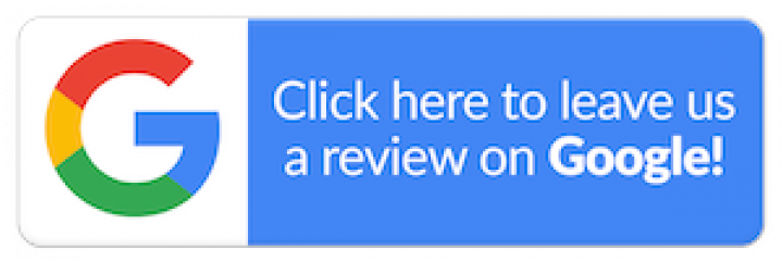 A blue button that says `` click here to leave us a review on google ''.