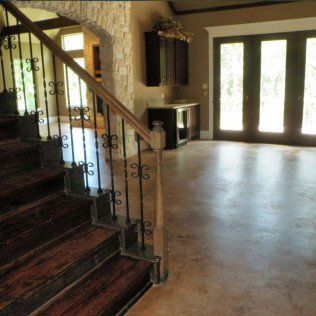 Acid-Stained Concrete