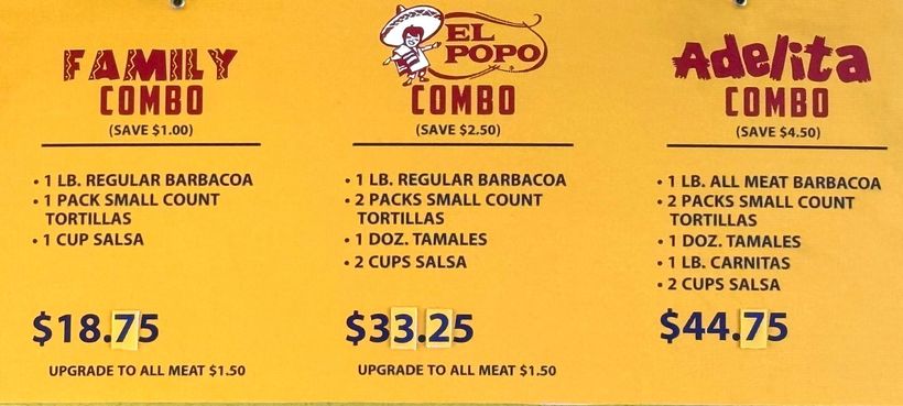 Adelita Combo Menu — Vegetable & Meat Wrapped in Tortilla in San Antonio, TX