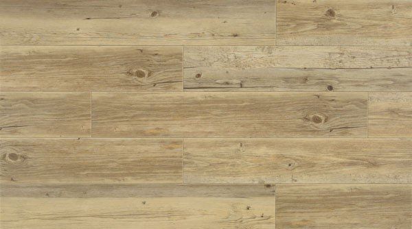 Eine Nahaufnahme eines Holzbodens mit Holzmaserung.