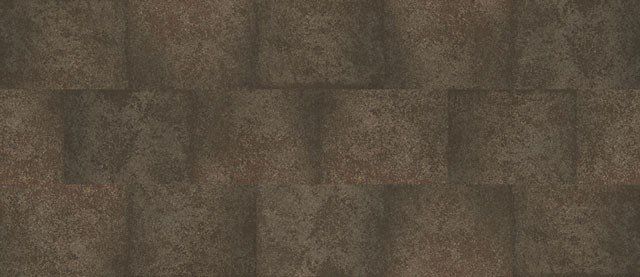 Eine Nahaufnahme eines braunen Fliesenbodens.