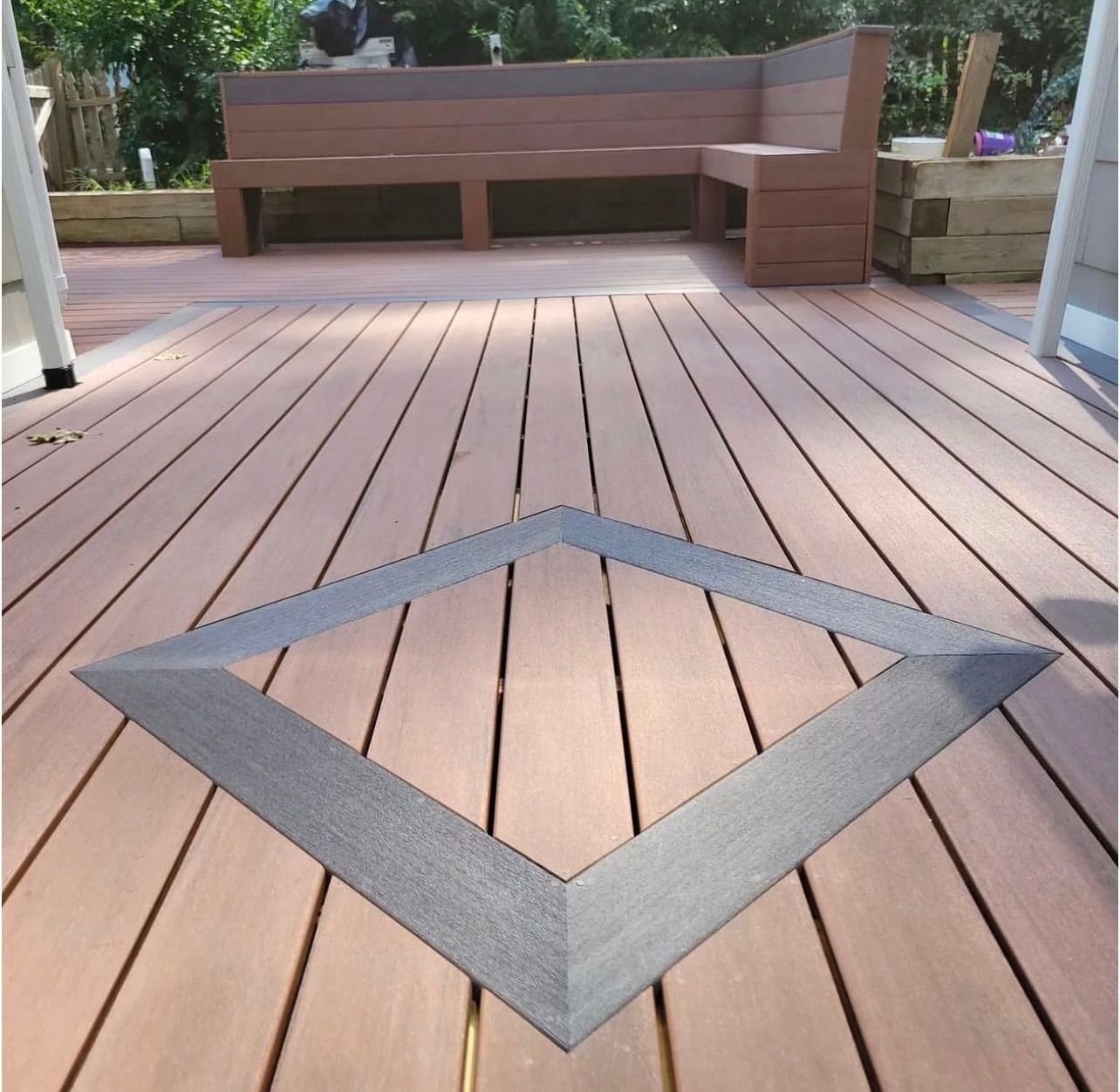 Deck Project in Progress - North Caldwell, NJ - Encore Construction