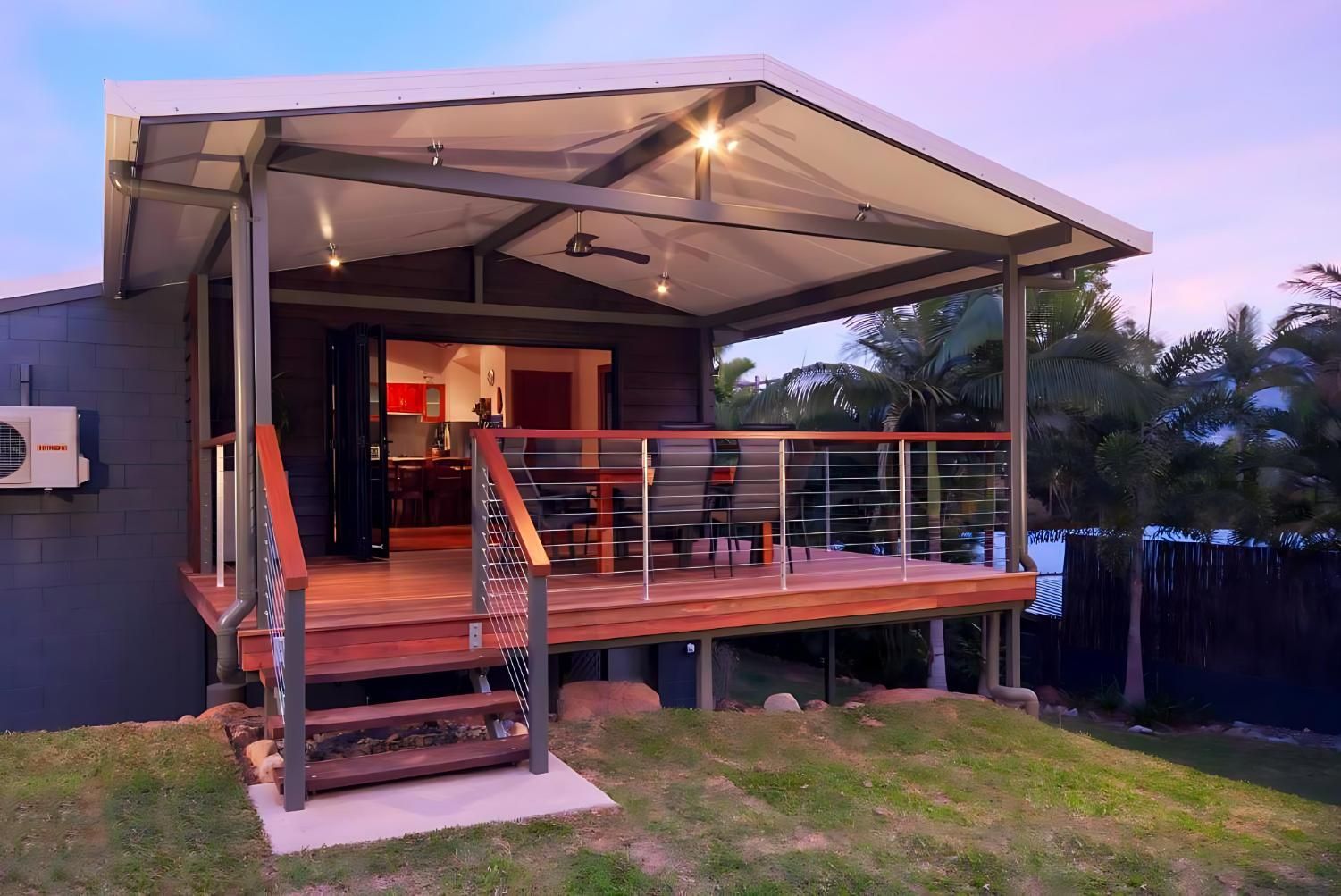 Insulated Roof with Patio Design