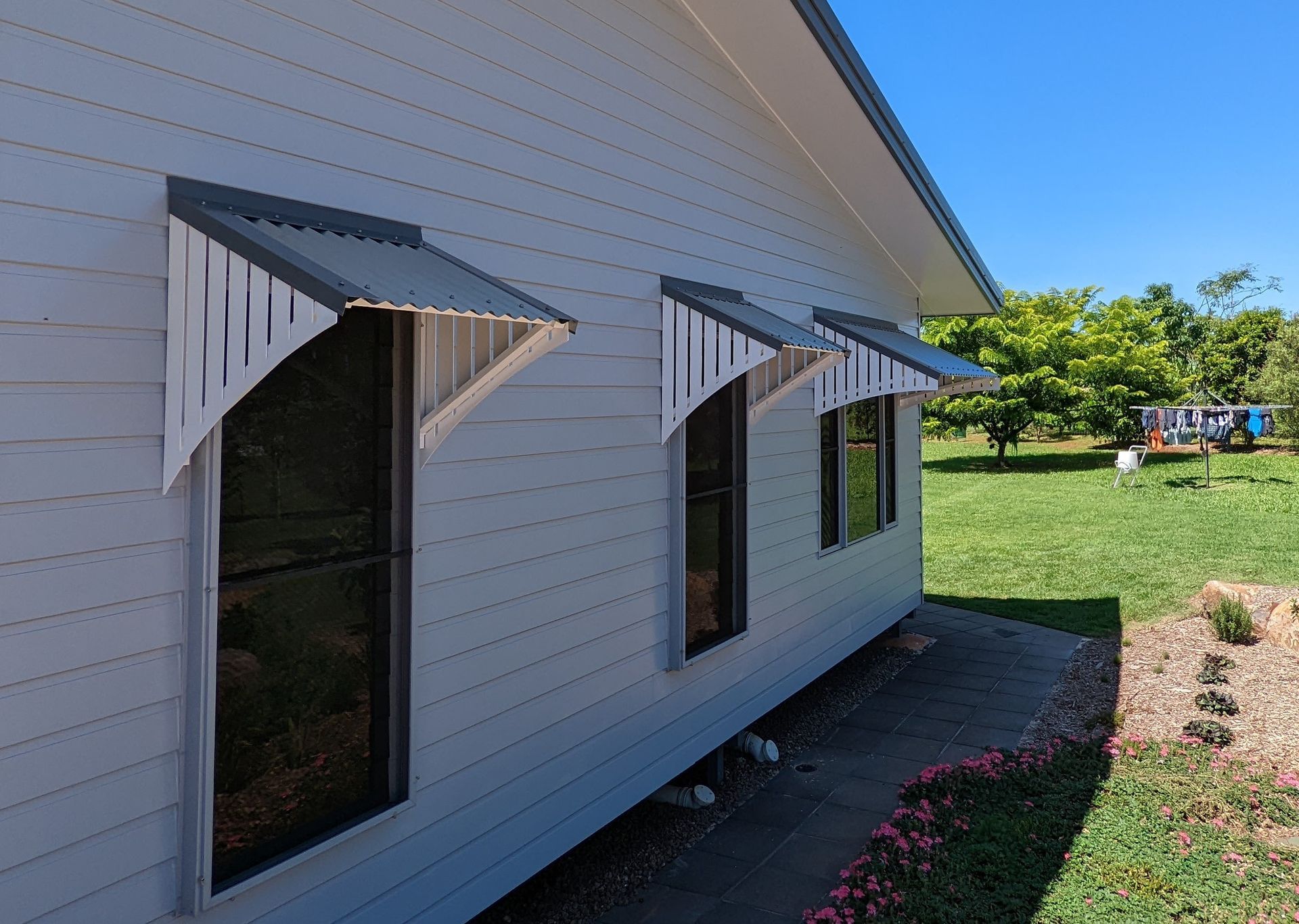 Small Awnings over Small Windows— A & B Lattice World & Patios in Bungalow, QLD