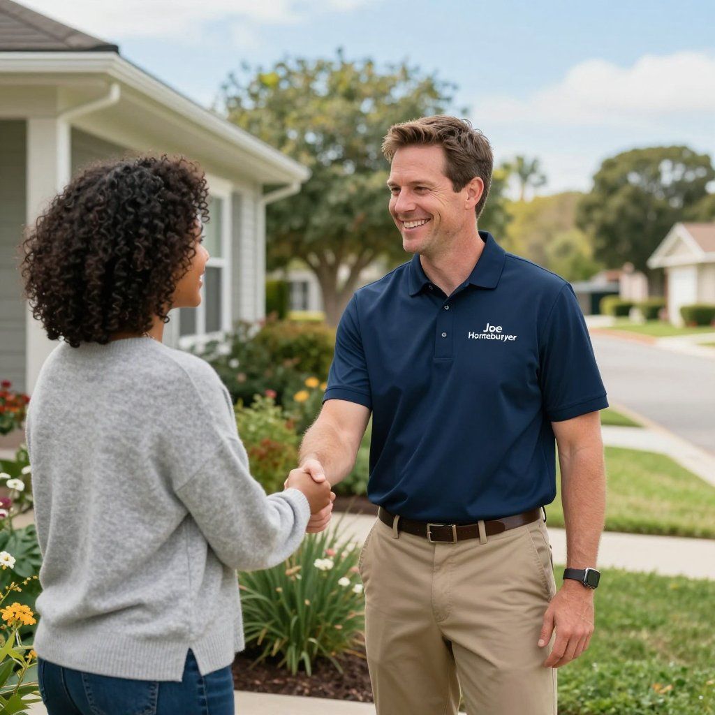 midwest city people shaking hands