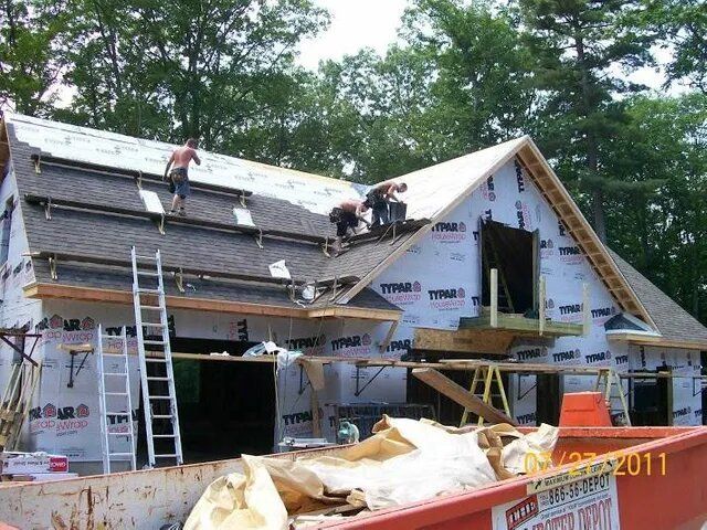 Full Roof Shingles Installation — Laconia, NH — Rooftop Construction LLC