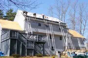 Big White House — Laconia, NH — Rooftop Construction LLC