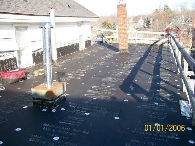 Flat Roof Service — Laconia, NH — Rooftop Construction LLC