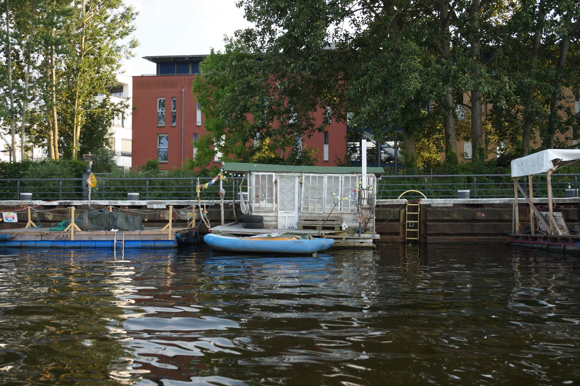 View from Treptower Park in Berlin