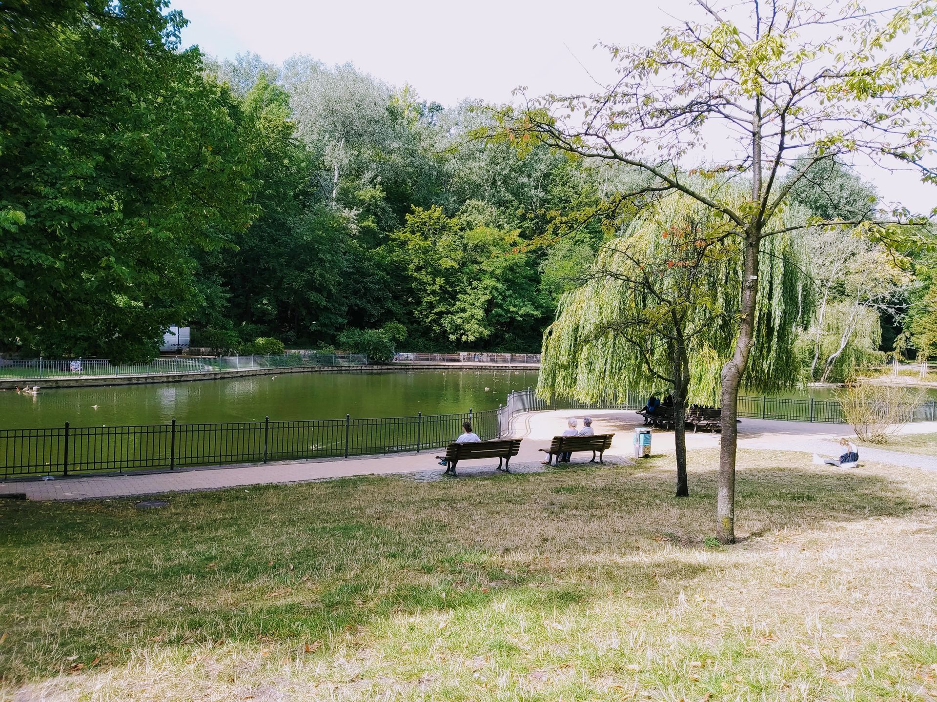 See im Volkspark Friedrichshain