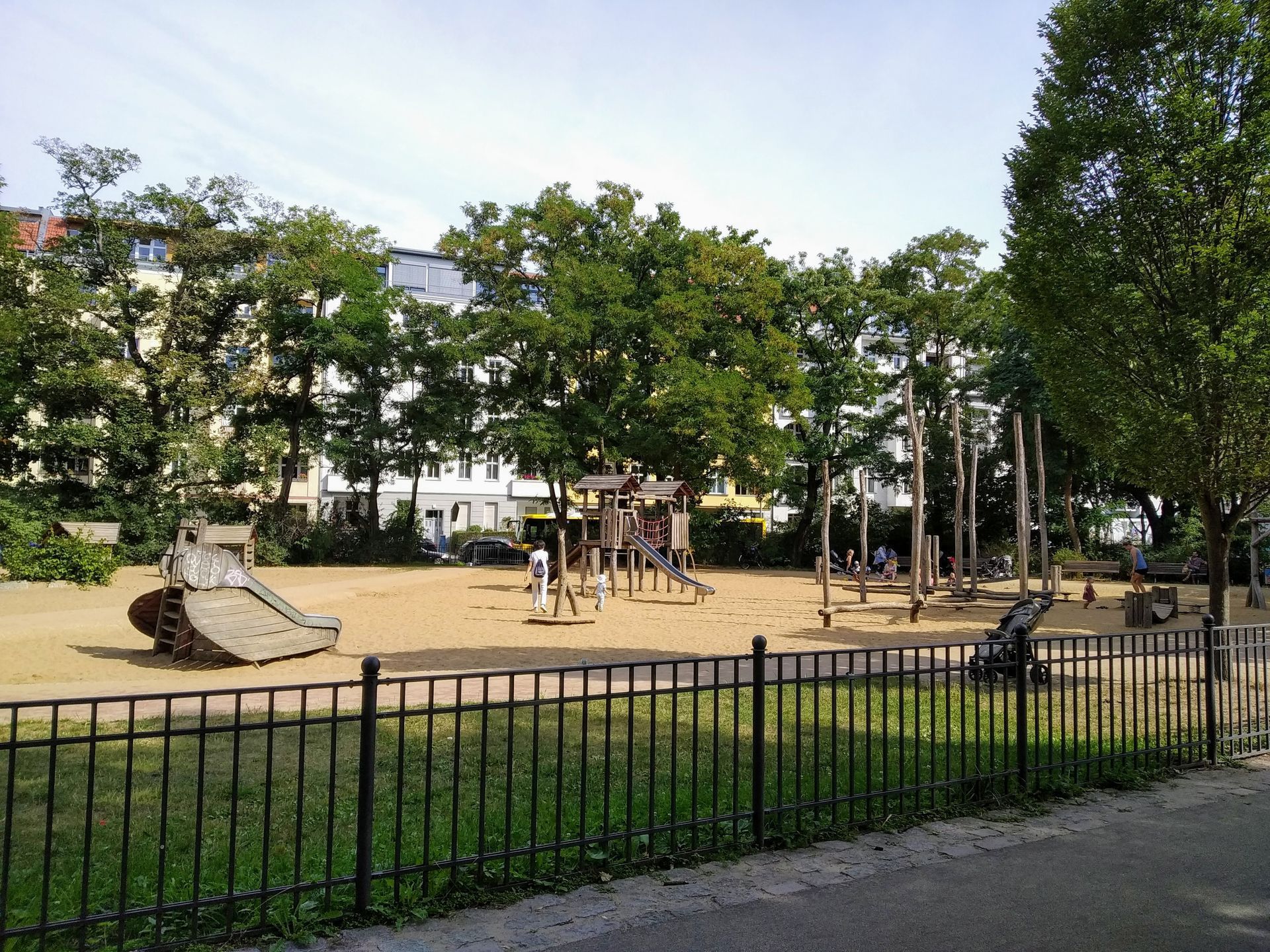Spielplatz im Volkspark Friedrichshain
