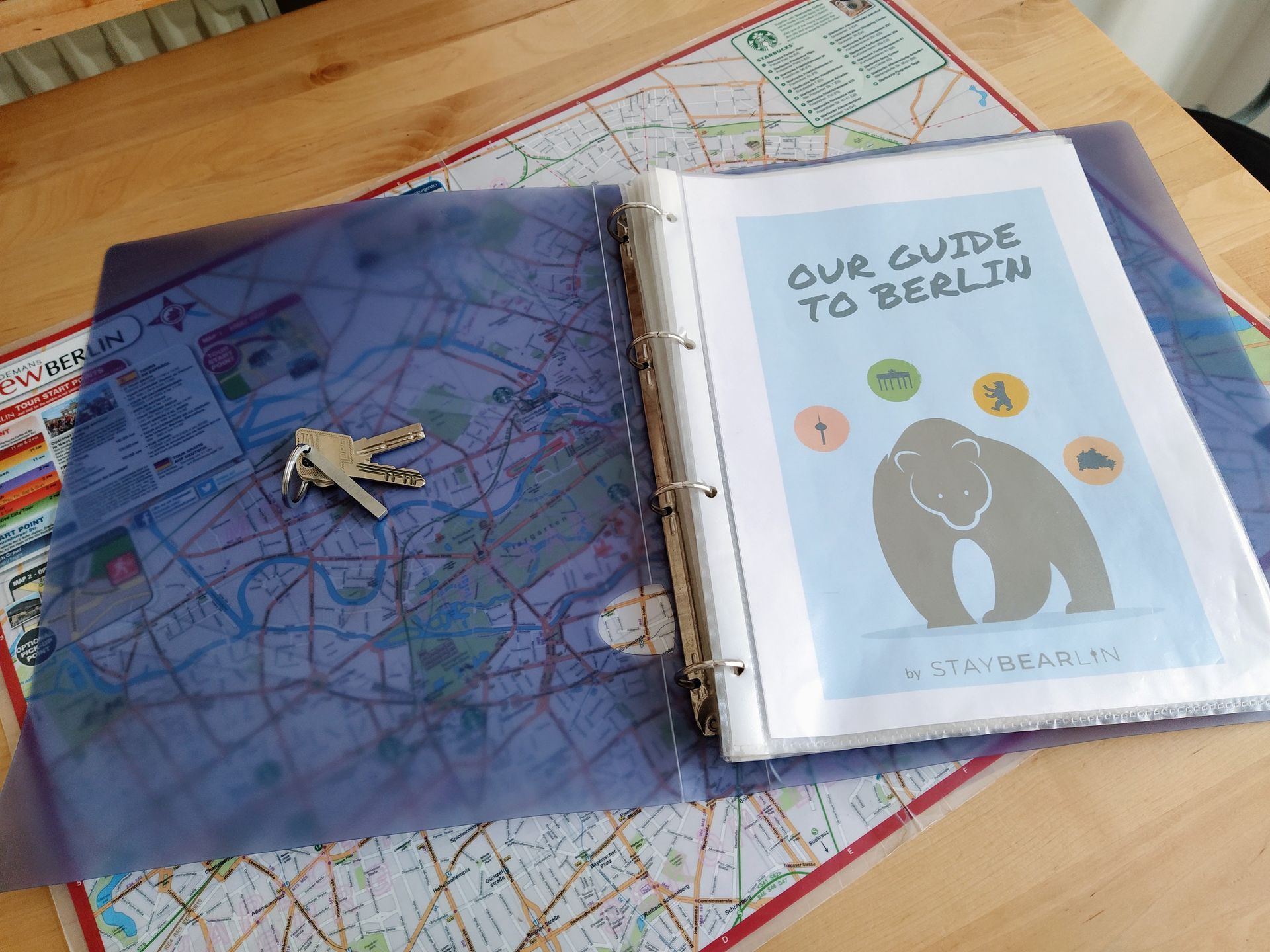 Our detailed guidebook about Berlin is provided in all our holiday apartments