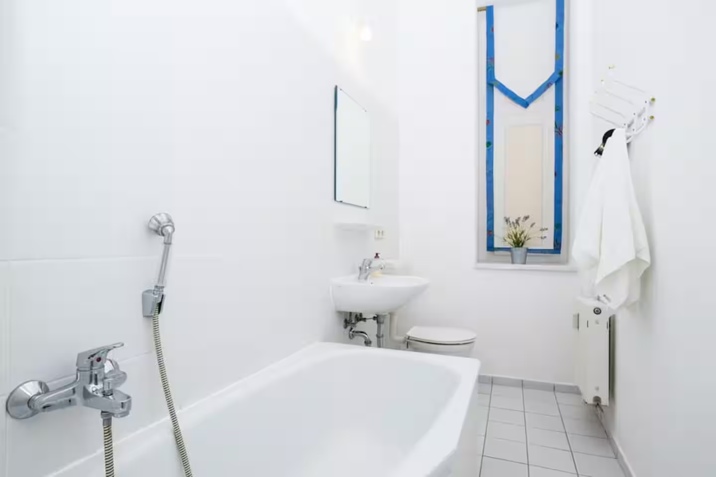 Comfortable double bed in our holiday rental