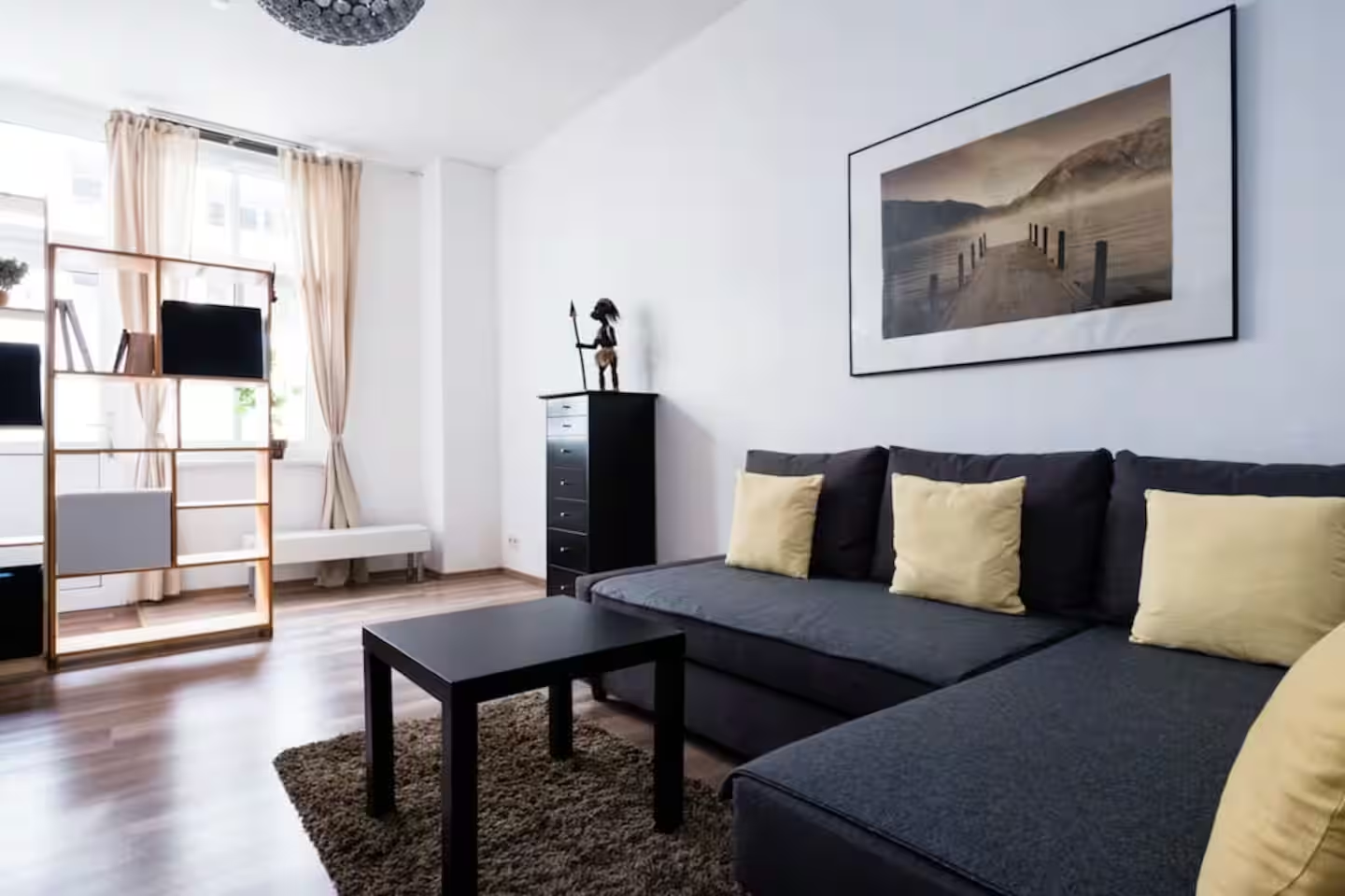 Our holiday apartment has a shower