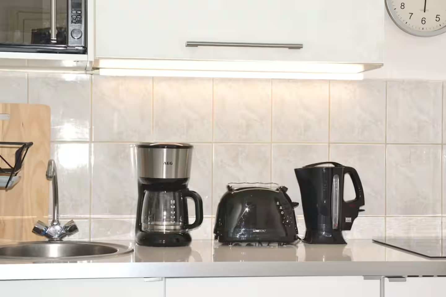 Kitchen living room area of our holiday rental