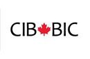 CIB, BIC logo with a red maple leaf in the center, symbolizing Canadian identity.