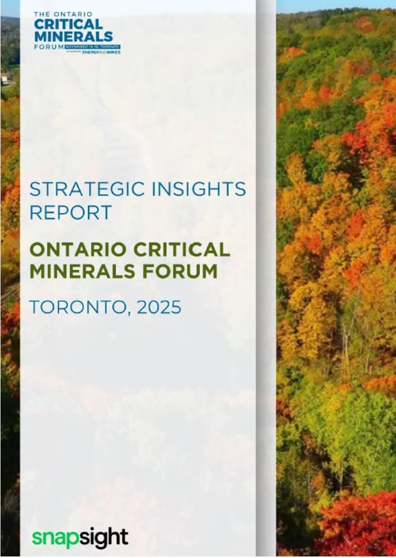 Ontario Critical Minerals Report