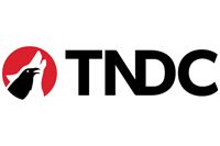 Logo: black raven silhouette inside a red circle, text 