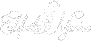 Logo elegante del Ristorante Elefante Marino con un elefante marino stilizzato e richiami al mare.