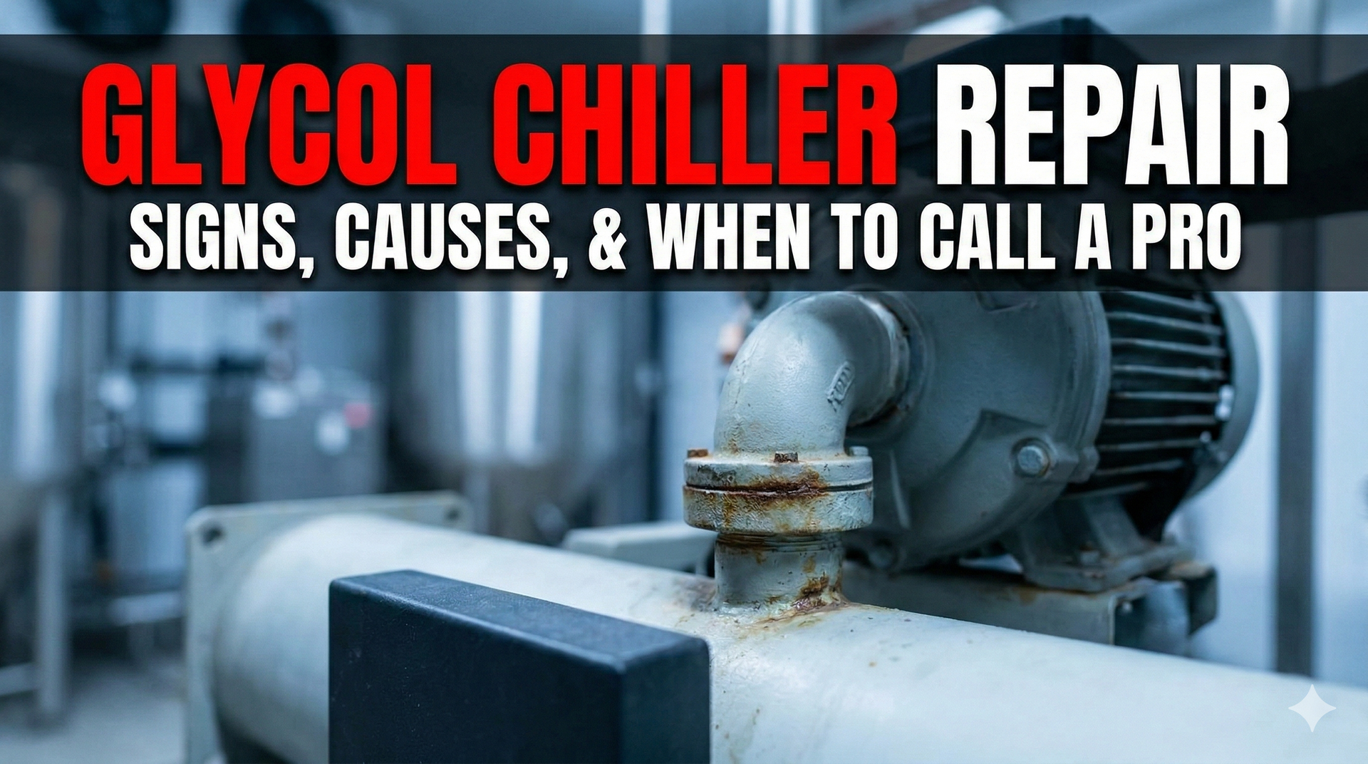 Glycol Chiller Repair: Signs, Causes, and When to Call a Pro