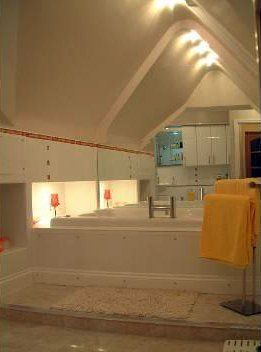 Loft conversion with new bathroom fitted