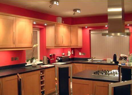 modern kitchen installation