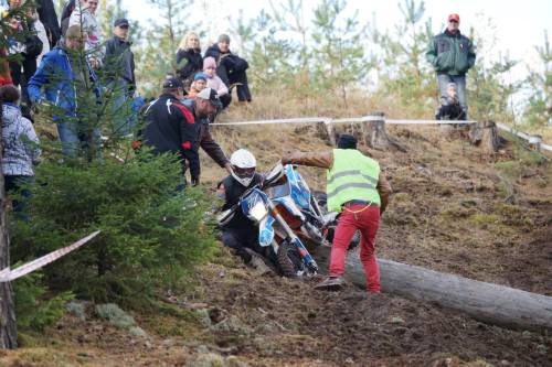 Enduro sporta negadījums