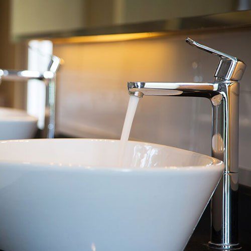 Bathroom Sink — Domestic Plumbing in Dapto, NSW
