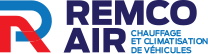Un logo rouge, blanc et bleu pour remco air