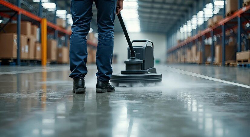 warehouse cleaning