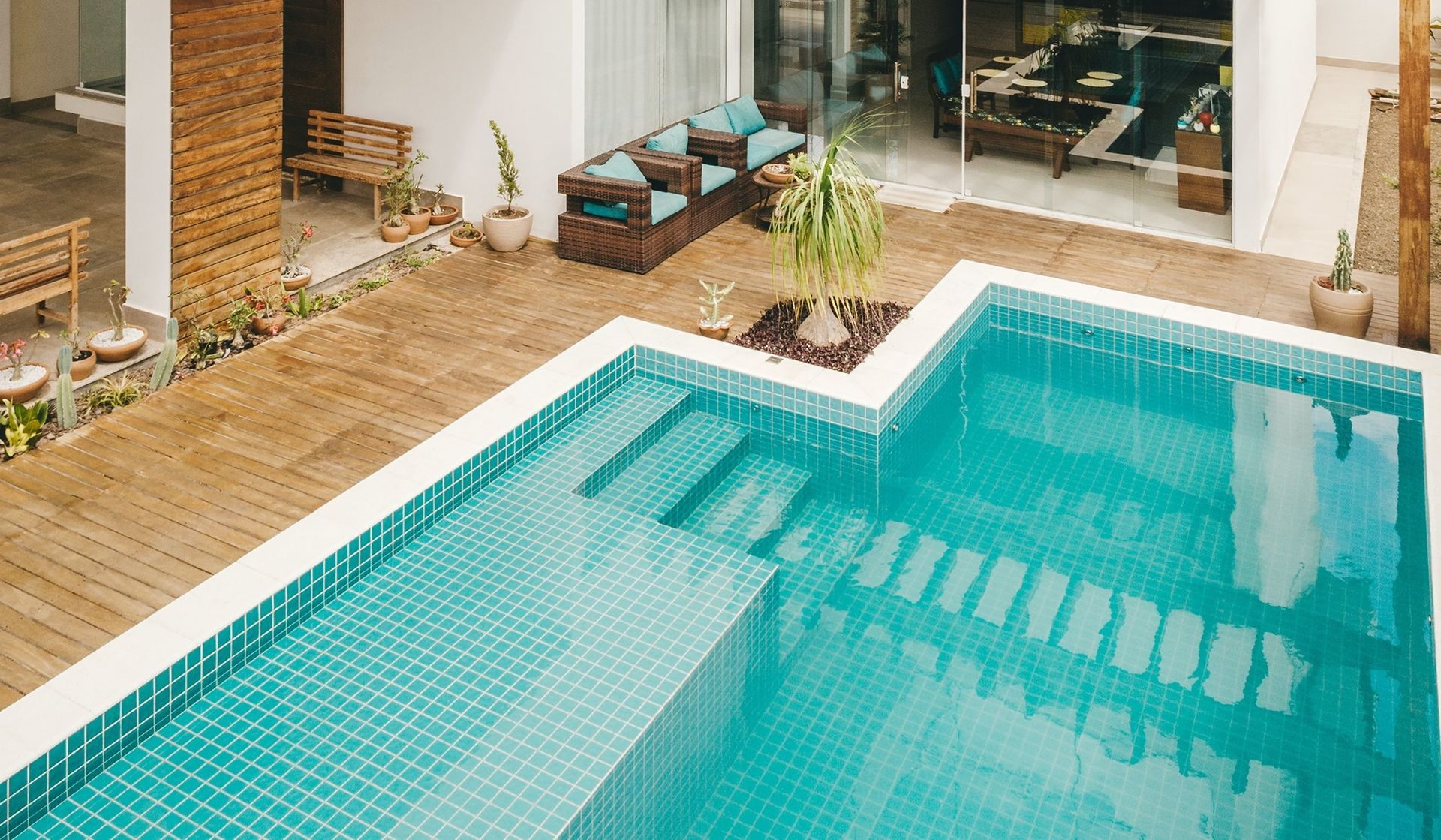 A Rectangular Pool With Clear Water — Donna's Pool & Spa Centre In Port Macquarie, NSW