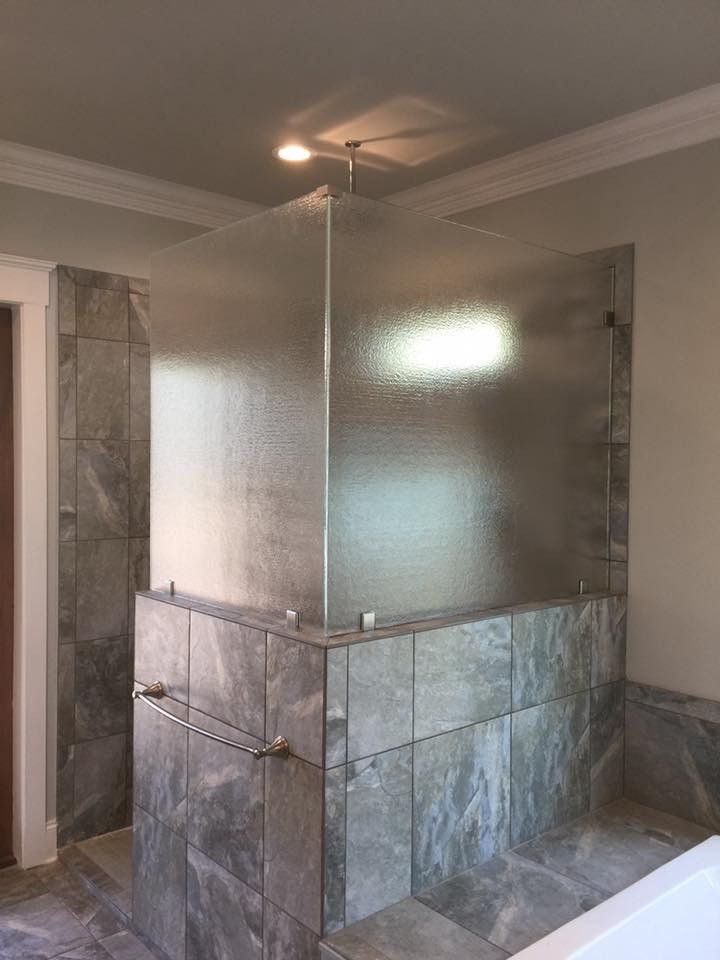 Frameless shower door 111
