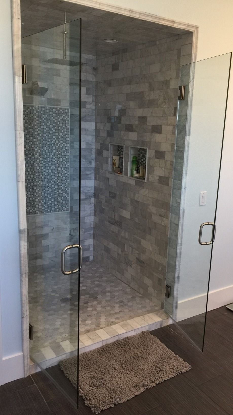 Frameless shower door 109