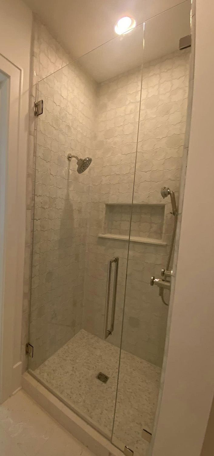 Frameless shower door 101