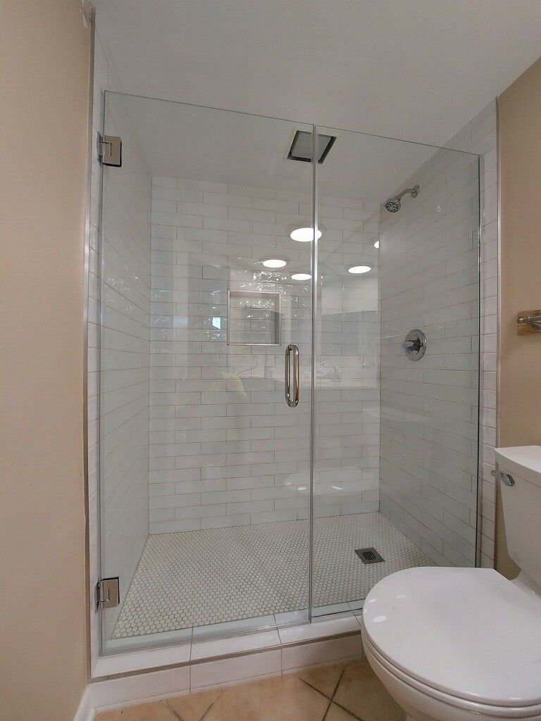 Frameless shower door 169