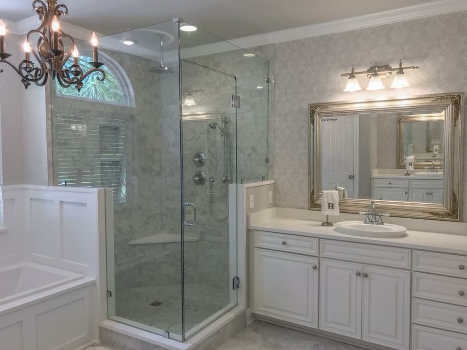 Frameless shower door 65