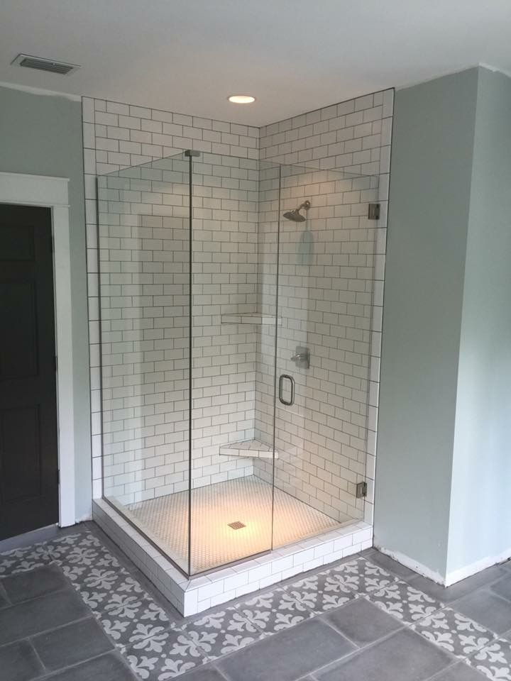 Frameless shower door 53