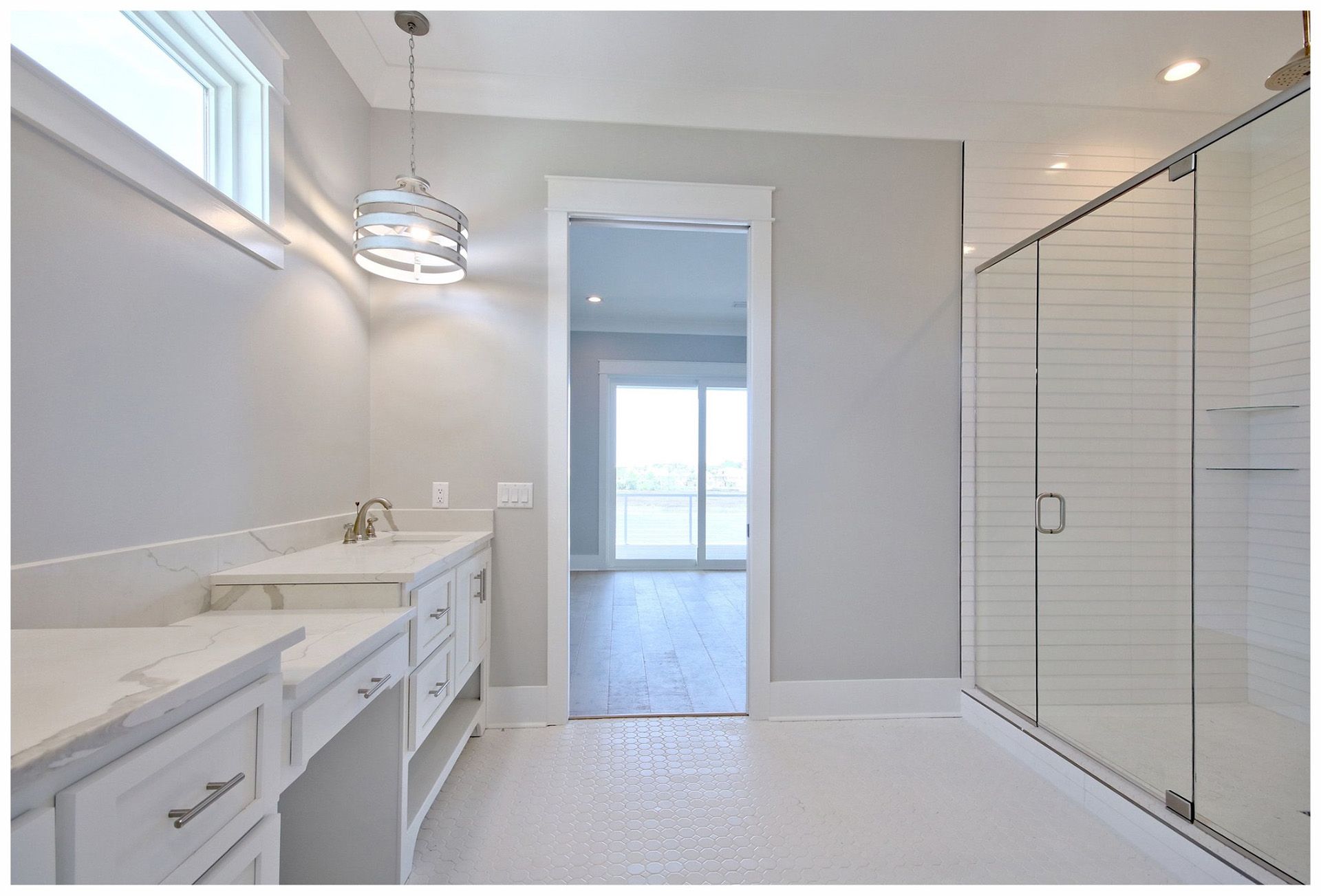 Frameless shower door 30