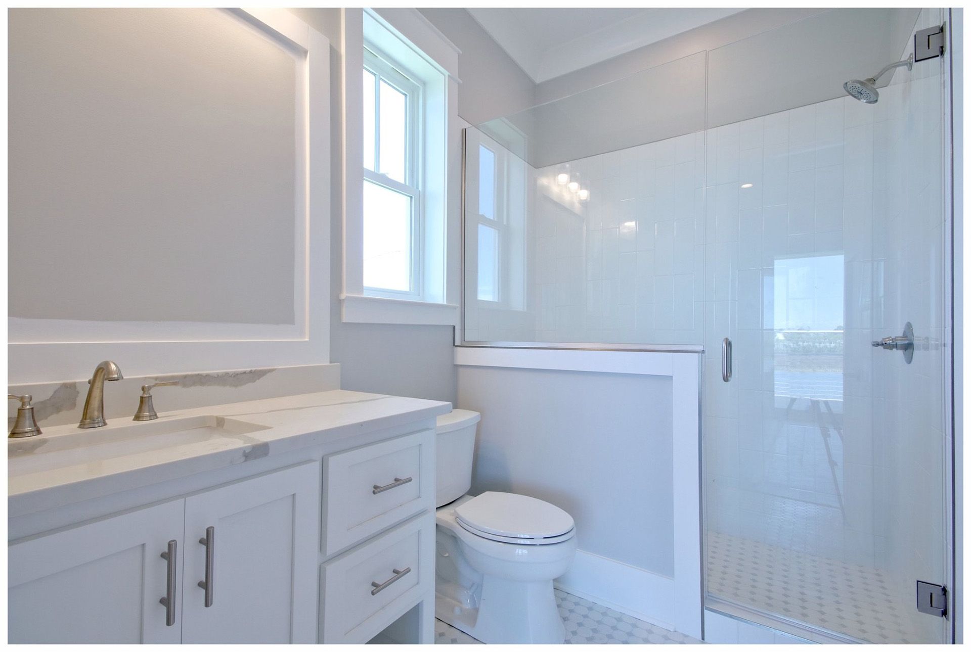 Frameless shower door 29