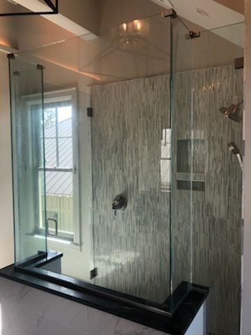 Frameless shower door 23