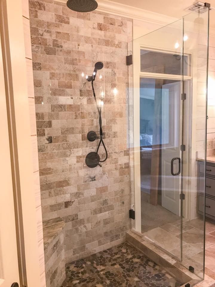 Frameless shower door 85