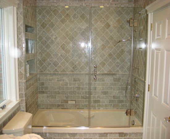 Frameless shower door 11