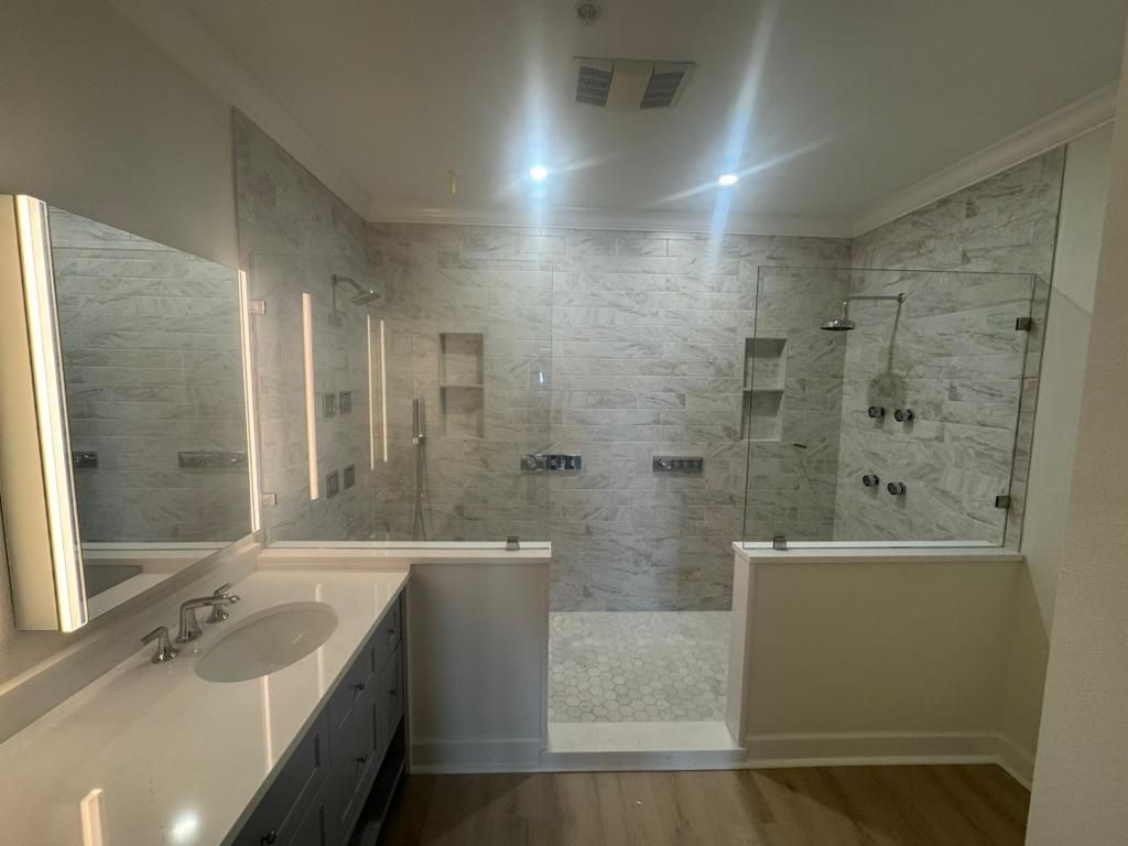 Single Panel Shower 6