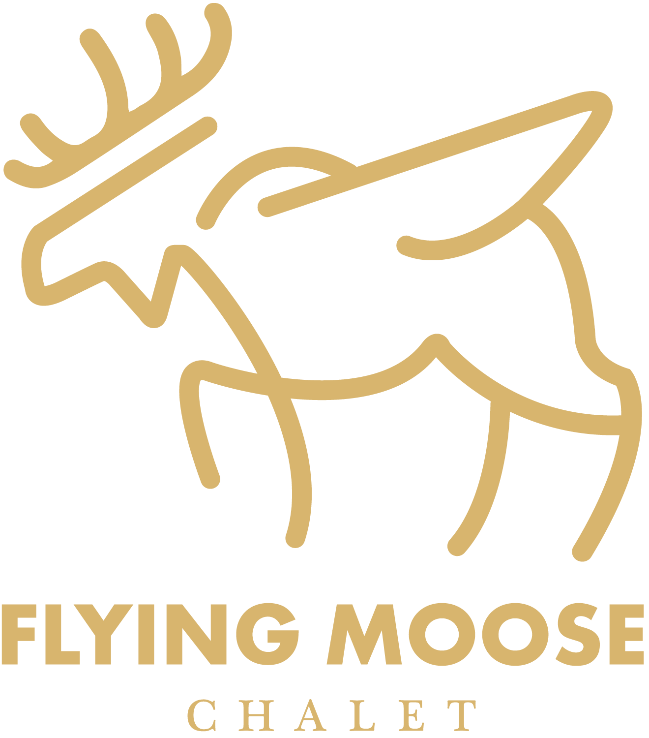 Flying Moose Chalet Logo