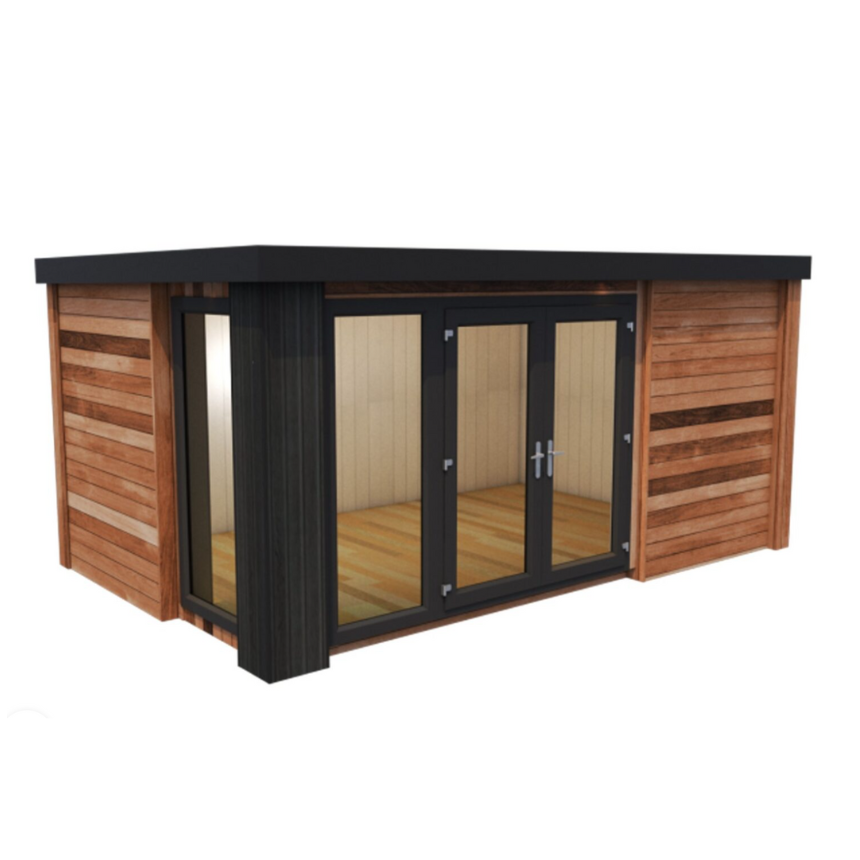 The Opulence model is perfect for those seeking a private escape or a productive home office, all within the comfort of your garden.