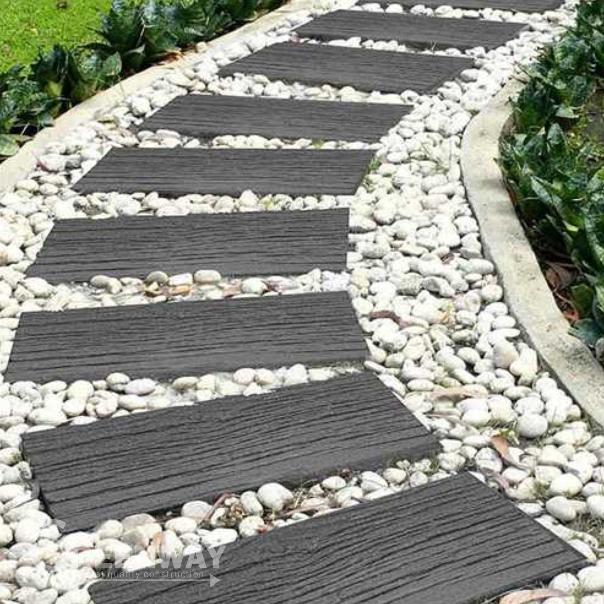 Recycled Rubber Pathways