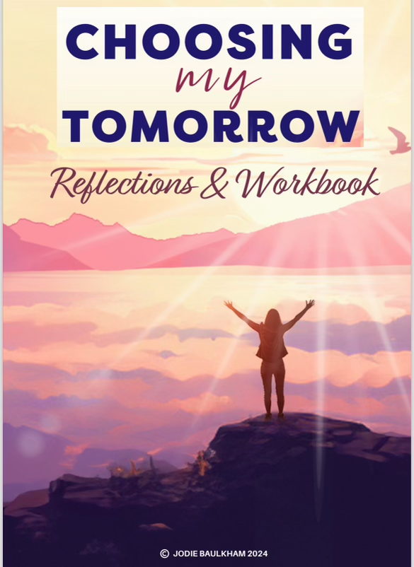 a tablet is open to a page that says rise stronger