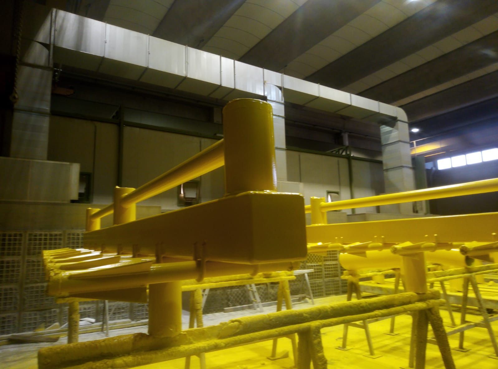 Pitturazione piattaforma testa pozzo 36 slot M2L Project