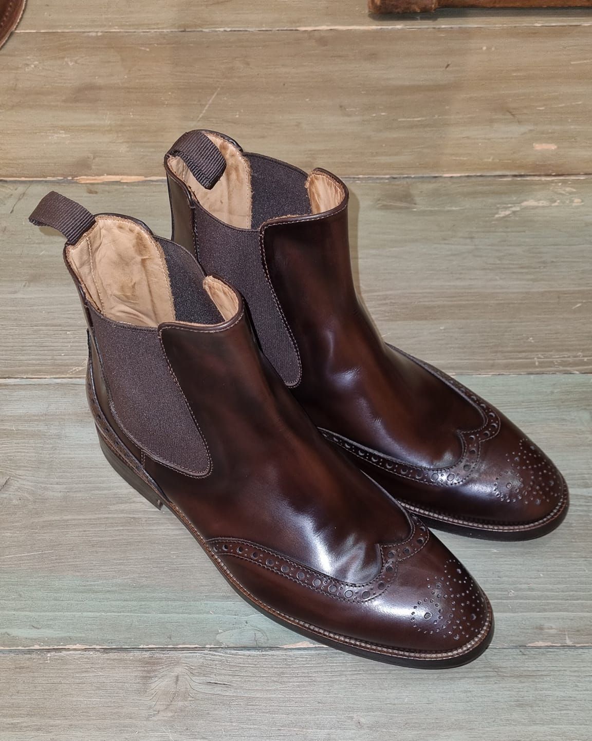 scarpe da uomo produzione artigianale