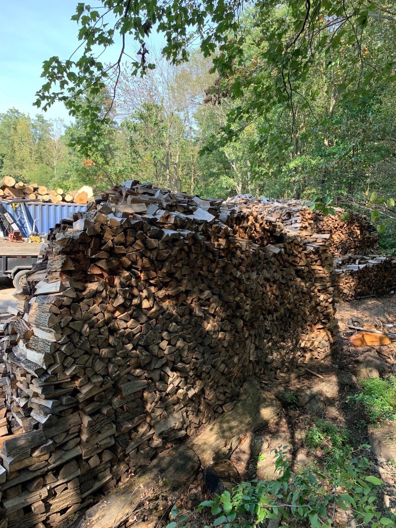 Firewood Stockpile for Sale — Firewood Mount in Succasunna, NJ